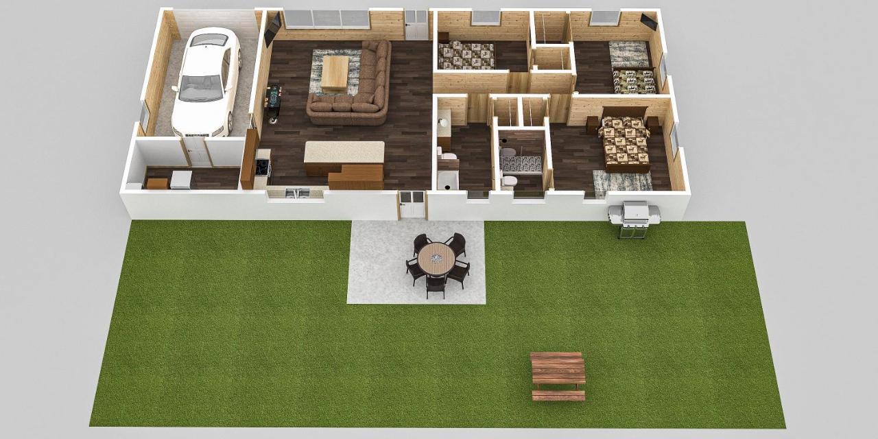The Brick House: Brand New! 3 Bedroom Home With Private Driveway بيدجن فورج المظهر الخارجي الصورة